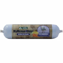 TIERNAHRUNG SCHLEGEL MyMenue4Dogs Hundefutter Putenwurst - 75 G