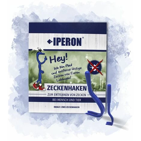 1 Stk. IPERON® Zeckenhaken 2er Set 1 1 Stk. IPERON® Zeckenhaken 2er Set