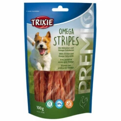 TRIXIE Hundeleckerli Huhn 100 G Beutel - OMEGA Stripes