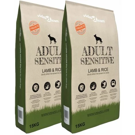 Topdeal Premium-Trockenhundefutter Adult Sensitive Lamb & Rice 2 X 15 Kg 18127 1 Topdeal Premium-Trockenhundefutter Adult Sensitive Lamb & Rice 2 X 15 Kg 18127