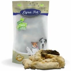 1 Kg Lyra Pet® Kaninchenpfoten Mit Fell