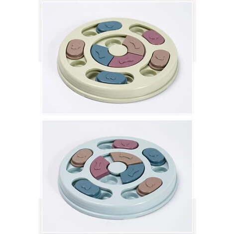 THSINDE Welpenspielzeug Hundefutter, Rutschfestes Lernspielzeug Für Hunde, Welpen Und Katzen (Grün) 1 THSINDE Welpenspielzeug Hundefutter, Rutschfestes Lernspielzeug Für Hunde, Welpen Und Katzen (Grün)