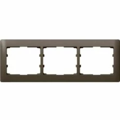Legrand RAHMEN 3-F. DARK BRONZE HORIZ. (771203 GALEA DB)