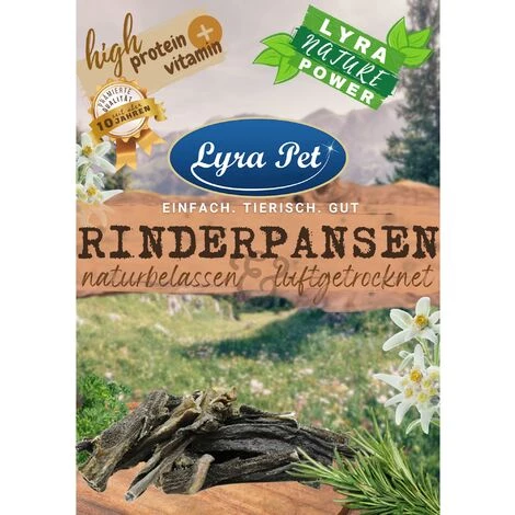 1 Kg Lyra Pet® Rinderpansen 12 - 15 Cm Naturbelassen & Luftgetrocknet 1 1 Kg Lyra Pet® Rinderpansen 12 - 15 Cm Naturbelassen & Luftgetrocknet