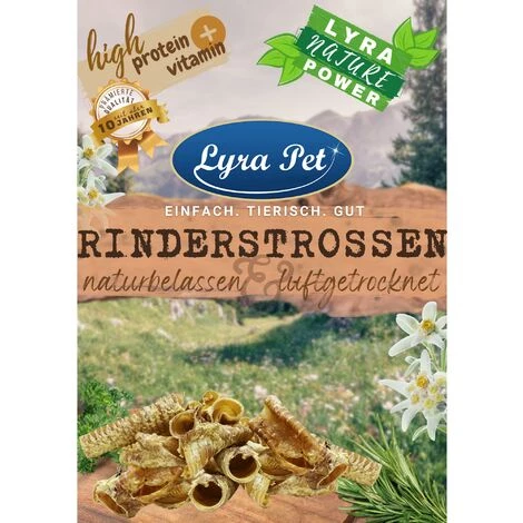 1 Kg Lyra Pet® Rinderstrossen Ca. 12 - 15 Cm Naturbelassen & Luftgetrocknet 1 1 Kg Lyra Pet® Rinderstrossen Ca. 12 - 15 Cm Naturbelassen & Luftgetrocknet