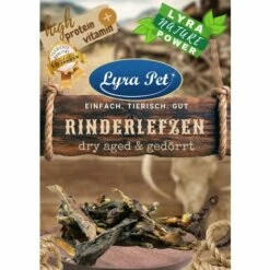 1 Kg Lyra Pet® Rinderlefzen Dry Aged & Gedörrt