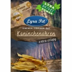 1 Kg Lyra Pet® Kaninchenohren Extra Crispy