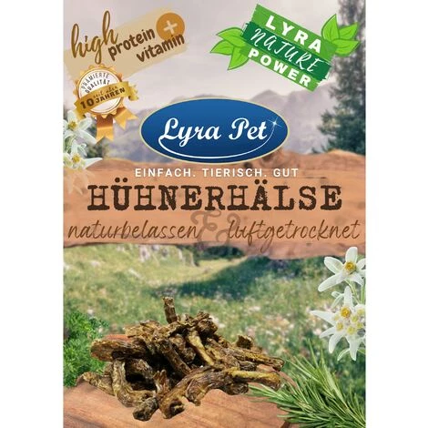 1 Kg Lyra Pet® Hühnerhälse Naturbelassen & Luftgetrocknet 1 1 Kg Lyra Pet® Hühnerhälse Naturbelassen & Luftgetrocknet
