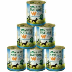 Dehner Best Nature Hundefutter Light, Huhn Und Karotte Mit Distelöl, 6 X 800 G (4.8 Kg)