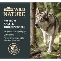 Dehner Wild Nature Hundefutter Junior, Hochmoor, 6 X 400 G (2.4 Kg) -Hundefutter Onlineshop 49341170 3