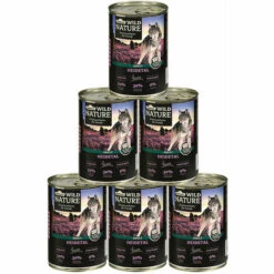 Dehner Wild Nature Hundefutter Adult, Heidetal, 6 X 400 G (2.4 Kg)