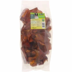 Dehner Hundesnack, Schweineohren, 25 Stück, 1050 G