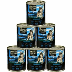 Dehner Wild Nature Hundefutter Adult, Gebirgssee, 6 X 800 G (4.8 Kg)