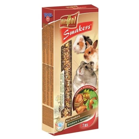 VITAPOL ZVP-1106 SNACK 90 G HAMSTER, MAUS, KANINCHEN (5904479011060) 2 VITAPOL ZVP-1106 SNACK 90 G HAMSTER, MAUS, KANINCHEN (5904479011060) – Bild 2