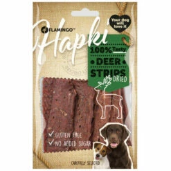 FLAMINGO PET PRODUCTS Leckerbissen Lamellen Vom Hirsch. Hapki Für Hunde 85 G Glutenfrei -Hundefutter Onlineshop 52032376 3