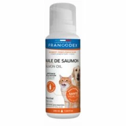 FRANCODEX Lachsöl Für Hunde Und Katzen, 200 Ml Flasche.
