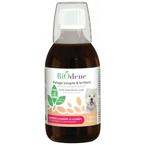 FRANCODEX Ergänzungsfuttermittel Geschmeidiges Und Glänzendes Fell 300ml Für Hunde 1 FRANCODEX Ergänzungsfuttermittel Geschmeidiges Und Glänzendes Fell 300ml Für Hunde