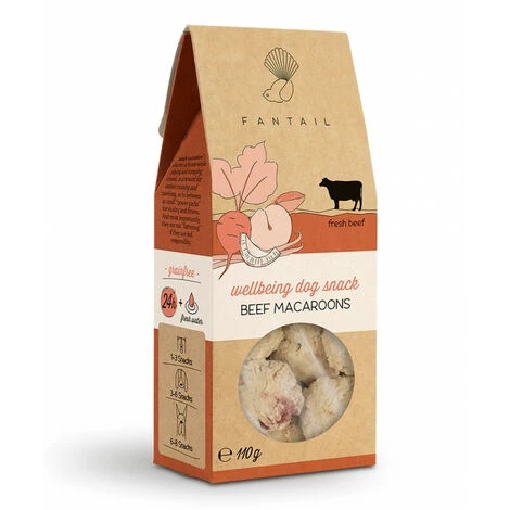 FANTAIL Getreide- Und Glutenfreies Rindfleisch-Leckerli Für Hunde 110 G 1 FANTAIL Getreide- Und Glutenfreies Rindfleisch-Leckerli Für Hunde 110 G