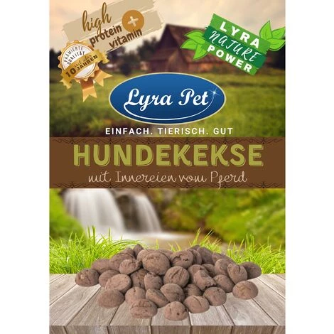 250 G Lyra Pet® Hundekekse Mit Innereien Vom Pferd 1 250 G Lyra Pet® Hundekekse Mit Innereien Vom Pferd