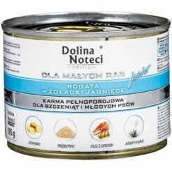 DOLINA NOTECI PREMIUM JUNIOR KLEINE RASSEN LAMMMÄGEN 185 G.