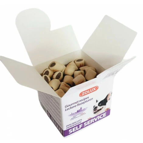 ANIMALLPARADISE Gefüllte Mini-Rindfleischkekse, 400 Gr. Dose Für Hunde 2 ANIMALLPARADISE Gefüllte Mini-Rindfleischkekse, 400 Gr. Dose Für Hunde – Bild 2