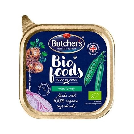 BUTCHERS BUTCHER'S PET CARE BIO FOODS ADULT TURKEY 150 G (5011792003877) 1 BUTCHERS BUTCHER'S PET CARE BIO FOODS ADULT TURKEY 150 G (5011792003877)