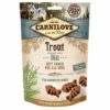 CARNILOVE - HALBFEUCHTE FORELLE UND DILL-LECKEREIEN FÜR HUNDE - 200G 111372