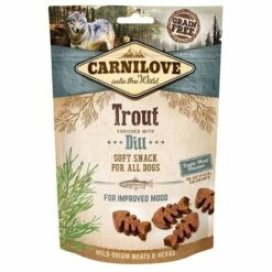 CARNILOVE - HALBFEUCHTE FORELLE UND DILL-LECKEREIEN FÜR HUNDE - 200G 111372 -Hundefutter Onlineshop 55744417 3