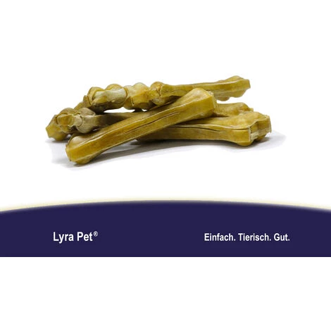 10 Stk. Lyra Pet® Kauknochen Aus Rinderhaut Ca. 21 Cm 2 10 Stk. Lyra Pet® Kauknochen Aus Rinderhaut Ca. 21 Cm – Bild 2