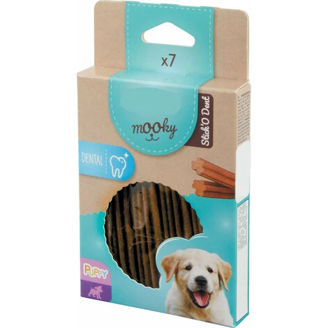 ANIMALLPARADISE 21 Sticks O Dent Welpensnack "Mooky Puppy Dental" 2 ANIMALLPARADISE 21 Sticks O Dent Welpensnack "Mooky Puppy Dental" – Bild 2
