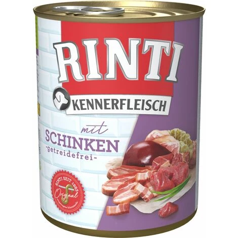 Rinti Pur Kennerfleisch Schinken 800 G Hundefutter Nassfutter 1 Rinti Pur Kennerfleisch Schinken 800 G Hundefutter Nassfutter