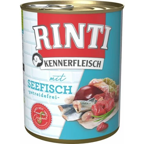 Rinti Pur Kennerfleisch Seefisch 800 G Hundefutter Nassfutter 1 Rinti Pur Kennerfleisch Seefisch 800 G Hundefutter Nassfutter