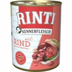 Rinti Pur Kennerfleisch Rind 800 G Hundefutter Nassfutter