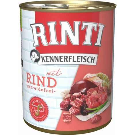 Rinti Pur Kennerfleisch Rind 800 G Hundefutter Nassfutter 1 Rinti Pur Kennerfleisch Rind 800 G Hundefutter Nassfutter