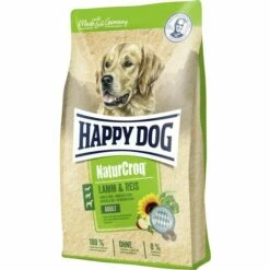 Happy Dog Premium NaturCroq Lamm & Reis Premium Naturcroq 4001967117035 Happy Dog 0629306242 Dog Happy Happy