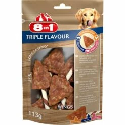 8in1 Triple Flavour Wings 6 Stück Flavour Triple 0629306276 Triple Wings Stück 4048422144663 06293011413749 -Hundefutter Onlineshop 59912692 3