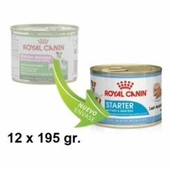 Royal Canin Starter Mousse Mutter Und Babydog 195G (bis Zu 2 Monate) - 12 Dosen