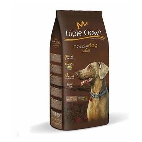 TRIPLE CROWN Essen, Dreifachkronen -Haushund FÙr Erwachsene Hunde - 3 Kg 1 TRIPLE CROWN Essen, Dreifachkronen -Haushund FÙr Erwachsene Hunde - 3 Kg