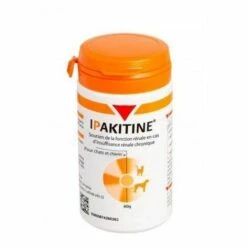 VÉTOQUINOL Ipakitine 60 G, Nierenerg_nzung FÙr Katzen Und Hunde.