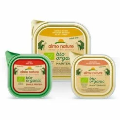 ALMO NATURE Sortiment Von HÜ _Meda -Dosen FÙr Hunde Almo Natur Single Protein Bio Organic - 4 Dosen Von 150 C/u