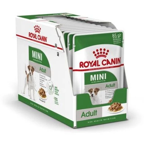 Royal Canin Mini Erwachsener - Rindfleisch In Sauce - 12 Umschl_ge X 85 G 1 Royal Canin Mini Erwachsener - Rindfleisch In Sauce - 12 Umschl_ge X 85 G