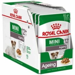 Royal Canin Mini Altering 12+ - Rindfleisch In Sauce - 12 Umschl_ge X 85 G