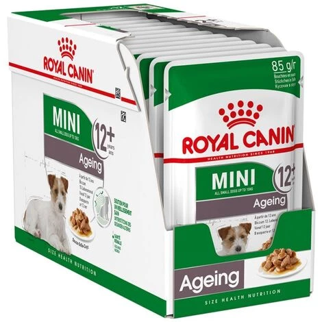 Royal Canin Mini Altering 12+ - Rindfleisch In Sauce - 12 Umschl_ge X 85 G 1 Royal Canin Mini Altering 12+ - Rindfleisch In Sauce - 12 Umschl_ge X 85 G