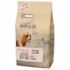 NATURAL IMPULSE Essen, NatÙrliche Hunde Impuls Hundelam (Lamm Und Reis) - 3 Kg Beutel