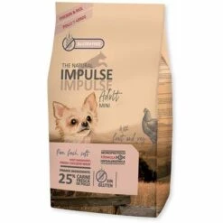 NATURAL IMPULSE Essen An Kleine Hunde NatÙrlicher Impuls Hund Mini Erwachsener - Tasche 12 Kg