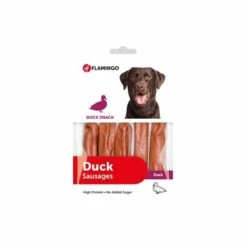Flamingo Duck WÙrstchen Enten WÙrste FÙr Hunde- 85 G