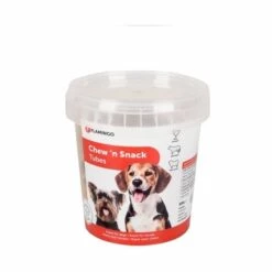 Flamingo Chew 'n Snack Pipes Huhn, Kalb Und Lamm - 500 G