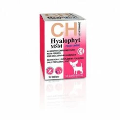 CHEMICALIBRICA MSM Hyalophyt FÙr Hunde Mini -Rennen 90 Tabletten