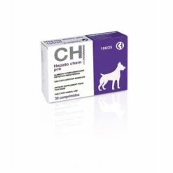CHEMICAL IBíŠRICA Hepato Chem Pro 100/25 FÙr Hunde Mit Hephetischer Insuffizienz 30 Tabletten