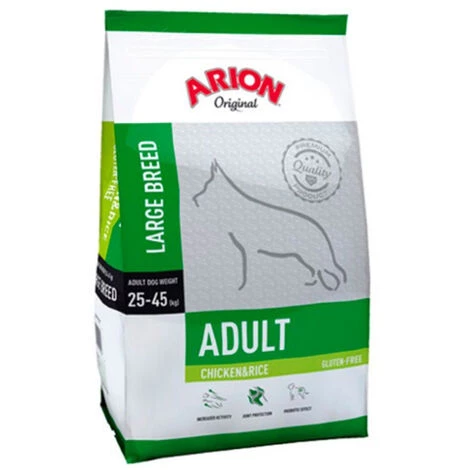 UrsprÙngliche Arion Erwachsene Gro¤e Rasse Essen FÙr Hunde Big Races HÙhnchen, 12 Kg 1 UrsprÙngliche Arion Erwachsene Gro¤e Rasse Essen FÙr Hunde Big Races HÙhnchen, 12 Kg